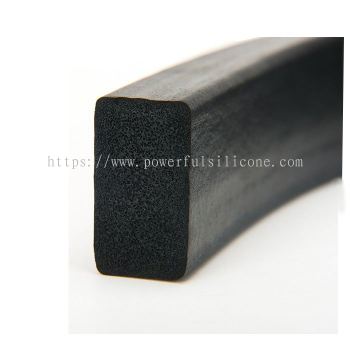 Foam rubber seal strip