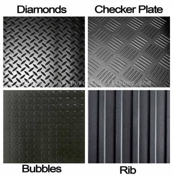 Black Anti Slip Rubber Mat