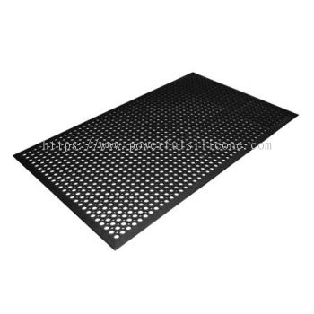 ANTI-FATIGUE RUBBER MATT FOR KITCHEN (BLACK) 12MM (THK) X 900 MM (W) X 1500 MM (L)