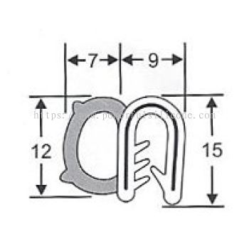 Door Seal PWF717 DA5