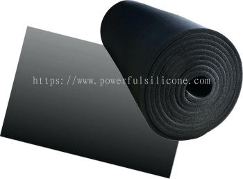 Viton rubber black sheet