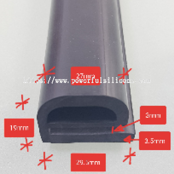 EPDM Rubber e profile