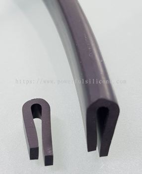 EPDM Rubber Door Edge Guards U Shape Profile