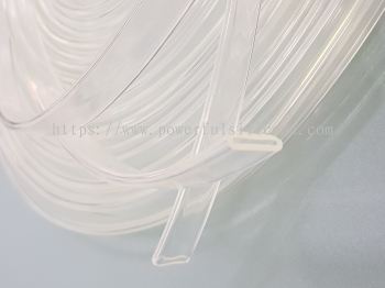 Air Shaft Silicone Rubber Hose Clear