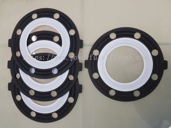 EPDM bonded PTFE gasket FF 150LB