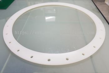 Silicone Rubber Gasket Translucent White FF