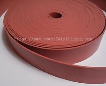 Red Silicone Rubber Strip