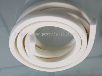 White Silicone Sponge Square Seal