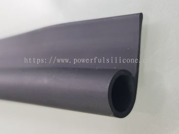 Black Rubber P Channel Seal PRE453