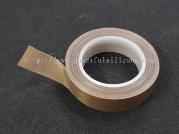 PTFE Fiberglass Coated Tape Brown