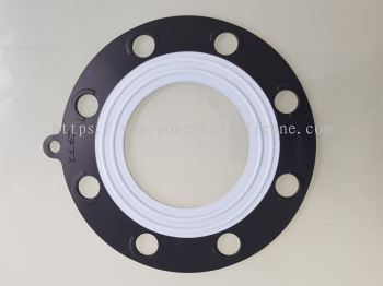 GASKET TOMBO 9013 EBILON EPDM-PTFE JIS 10K 4In