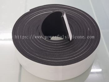 NBR Rubber Foam Tape With Adhesive Tape 3mm-50mm Thickness