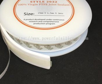 PK2032 PTFE Joint Sealant 25mmW x 4.5mmT x 3m