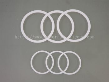 White PTFE Machining Gasket