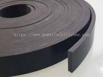 Neoprene Rubber Strip 5mmTx25mmWx10mL