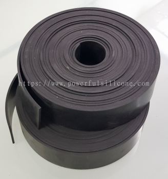 Neoprene Rubber Strip Solid 3mmTx50mmWx10mL