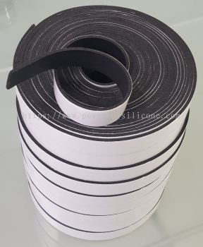 Neoprene Rubber Sponge Strip With Tape