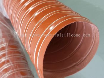 Silicone Ducting Hose Red 2 Ply