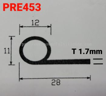 P Rubber Seal PRE453