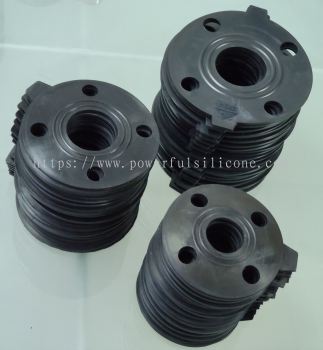 Flange EPDM Rubber Gasket Molded