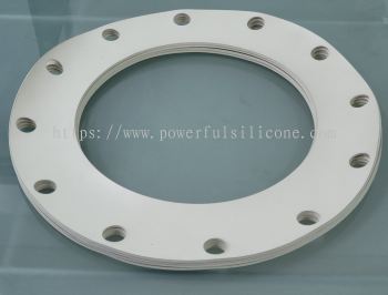 White Neoprene Rubber Gasket Food Grade