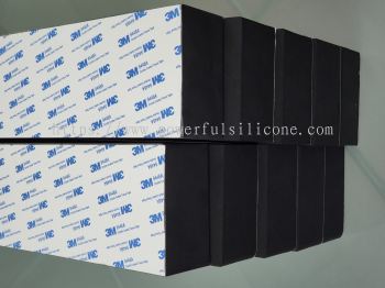 EPDM Sponge Bar With One Side 3M 9448A Adhesive Tape