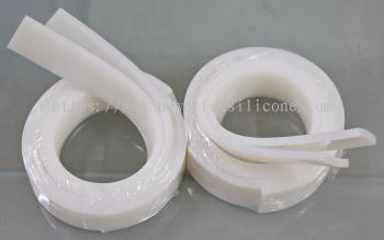 Silicone Rubber Strip Translucent Platinum