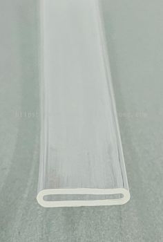 Flat Air Shaft Hose Clear 1.3mmTx20mmW 