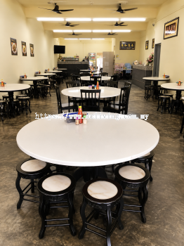 Fibre Glass Round Table Set