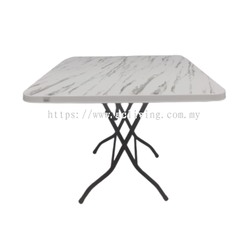 90x90cm Plastic Table Foldable Table