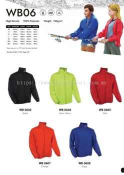 WB06 Windbreaker Brand ORENSPORT