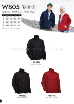 WB05 Windbreaker Brand ORENSPORT