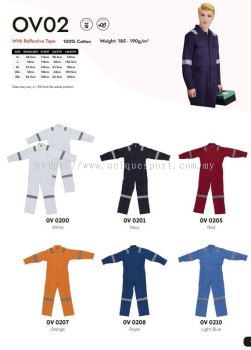 OV02 Overall Brand ORENSPORT