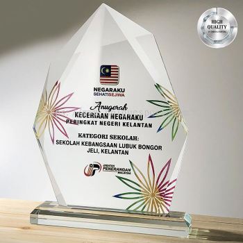 3089 - EXCLUSIVE CRYSTAL PLAQUE