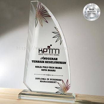 3091 - EXCLUSIVE CRYSTAL PLAQUE