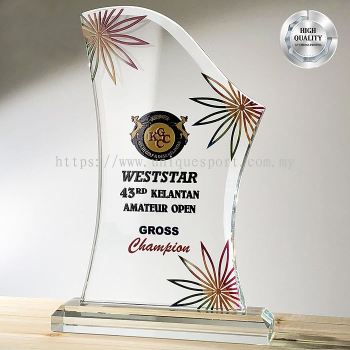 3092 - EXCLUSIVE CRYSTAL PLAQUE