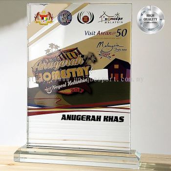 3093 - EXCLUSIVE CRYSTAL PLAQUE