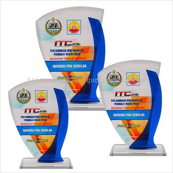 8284 - COLOUR CRYSTAL AWARDS