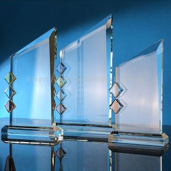9298 - EXCLUSIVE CRYSTAL PLAQUE
