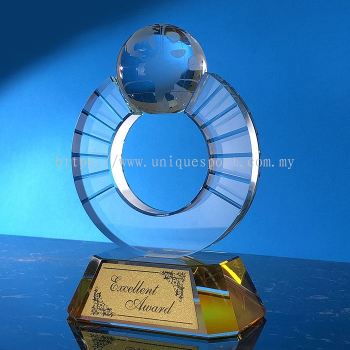 9301 - EXCLUSIVE CRYSTAL PLAQUE