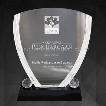 9034 - EXCLUSIVE CRYSTAL PLAQUE