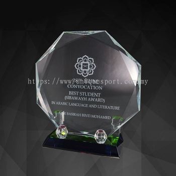 9106 - EXCLUSIVE CRYSTAL PLAQUE