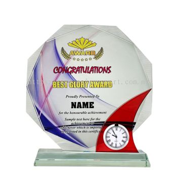 2073 - EXCLUSIVE CRYSTAL CLOCK SERIES