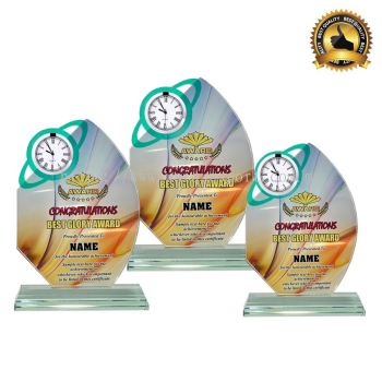 2075 - EXCLUSIVE CRYSTAL CLOCK SERIES