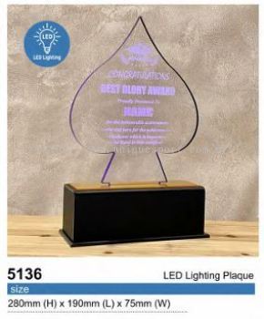 5136 - ACRYLIC PLAQUE