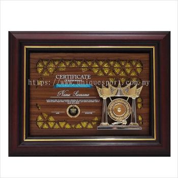 7340 - EXCLUSIVE CULTURE SOURVENIR PLAQUE