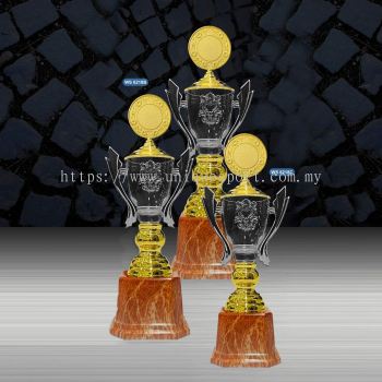 ws6218 - EXCLUSIVE WHITE SILVER TROPHY