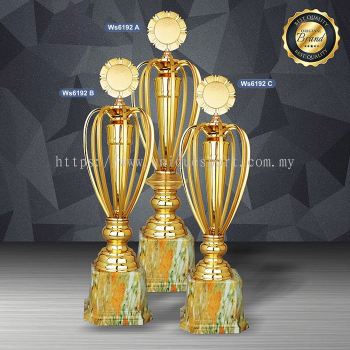 ws6192 - EXCLUSIVE WHITE SILVER TROPHY