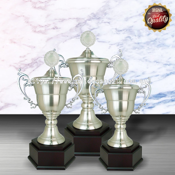 ws6096 - EXCLUSIVE WHITE SILVER TROPHY