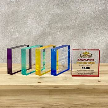5132 - ACRYLIC PAPER WEIGHT